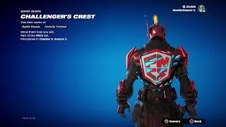 *NEW* DETERMINATION DAGGERS PICKAXE + CHALLENGERS CREST BACK BLING FORTNITE FNCS C5S2