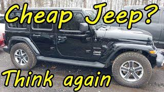 This doctored up Jeep Wrangler is hiding some very expensive secrets.