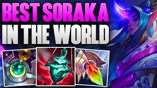 BEST SORAKA IN THE WORLD SUPPORT GAMEPLAY IN CHALLENGER  CHALLENGER SORAKA SUPPORT  Patch 14.4