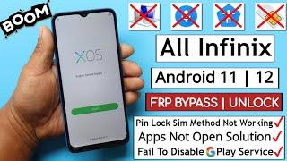 2023 All Infinix Android 1112 Frp Bypass  Unlock Google Ac - Apps Not Opening Solution Without PC