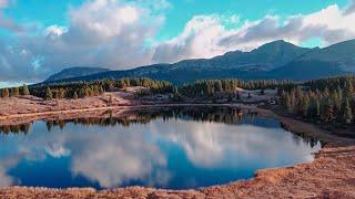 Drone Lake 4K Footage  Free Copyright Stock Video