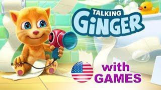 Learn English with Talking Ginger  Fun ESL English for Kids with Games