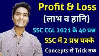 Profit and Loss all Questions asked in SSC CGL 2021 by Rohit Tripathi