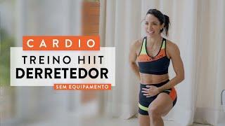 Cardio HIIT para Queimar  muita GORDURA - Carol Borba