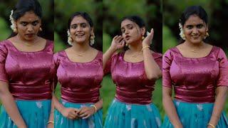 South India  actress instagram viral reels girl dance  Tik tok video  mallu hot girl dance 