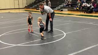 Funniest wrestling match you will ever see 4 year old’s first wrestling match— Hilarious