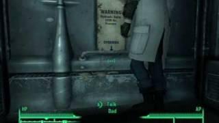 fallout funny baby glitch with teddy bear roflamo