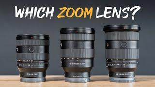 Sony 20-70 vs 24-70 vs 24-105  Which should you get?