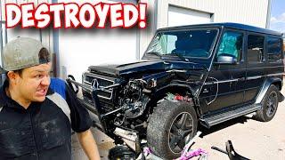 Wrecked G-WAGON Not Made For Durability Testing