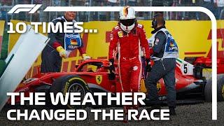 10 Times Weather Changed The Outcome Of The Race