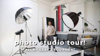 Photography Studio & Gear Tour  Infinity Cove  Cyclorama Wall Studio