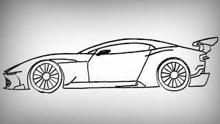 Yarış Arabası Nasıl Çizilir? ÇOK KOLAY Yarış Arabası Çizimi  Araba Çizimleri