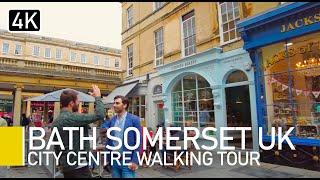 Bath Somerset UK City centre walking tour