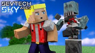 Erste Maschine & Schatten Monster - #10 SevTech Ages SkyBlock