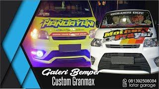 Bemper Custom latar garage