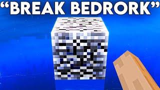 Setting the DUMBEST Minecraft World Records