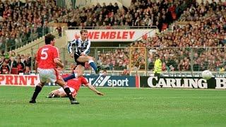 Sheffield Wednesday 1 Manchester United 0  Rumbelows Cup final winning goal