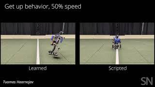 Robot soccer players are more agile when controlled by reinforcement learning  Science News