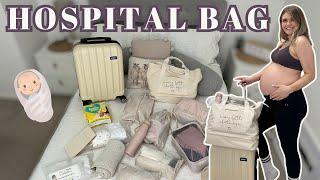 WHATS IN MY HOSPITAL BAG UK 2023 What to pack in my hospital bag *BABY NUMBER 2*