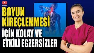 BOYUN KİREÇLENMESİ İÇİN EGZERSİZLER Kolay ve Etkili Egzersizler #birlikteuygulayalım