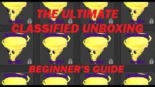THE ULTIMATE CLASSIFIED UNBOXING BEGINNERS GUIDE Ghost Simulator