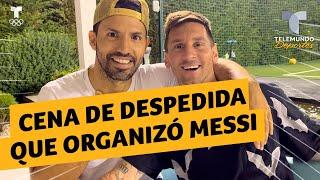 La cena de despedida que organizó Messi  Telemundo Deportes