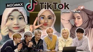 Korean Idol react to Hijab Tiktok? feat.MGX