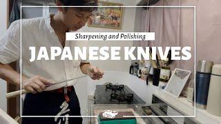 Sharpening Japanese Knives