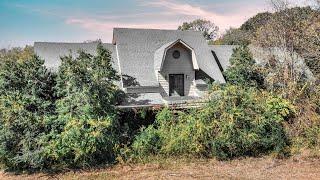 Exploring Doctor’s ABANDONED Dream Mansion with Heart Shaped Pond & Thunderbird Left Behind