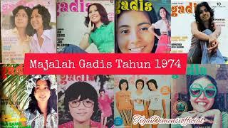MAJALAH GADIS TAHUN 1974 #tigadimensi #majalahjadul #jadul #covermajalah #majalahindonesia #gadis