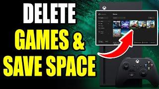 How to DeleteUninstall Games on Xbox Series XS