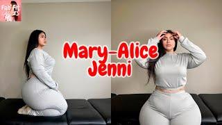 Mary-Alice Jenni    Plus Sized Fashion Influencer  Bio+Info