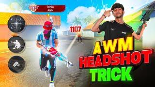 Top 5 Secret AWM Tips & Tricks  To Become A Pro Like Pahadi  AWM Scope Trick  Handcam 