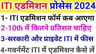 ITI एडमिशन फॉर्म इस दिन आएगा iti admission 2024 up iti admission 2024 up iti admission