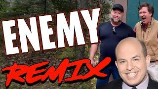 Alex Jones & Tucker Carlsons Enemy Brian Stelter diss REMIX - The Remix Bros