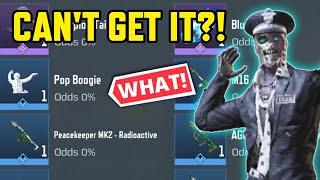 POP BOOGIE EMOTE IMPOSSIBLE TO GET DUE TO ZERO ODDS? ZOMBIE CLASSIC - COD MOBILE