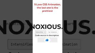 5 Love HTML5 CSS JS Animation the last is the prettiest