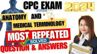 Anatomy & Medical Terminology Most REPEATED Questions & Answers  Medical Coding