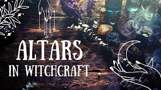 How to set up an altar  Witchcraft altar set ups for different types of witches