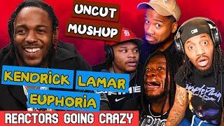 REACTORS GOING CRAZY  KENDRICK LAMAR - EUPHORIA  UNCUT REACTION MASHUPCOMP