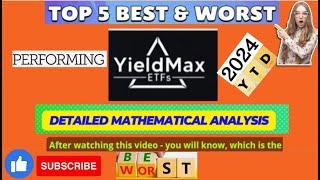 YieldMax ETFs  Ranked Best to Worst in 2024. MSTY NVDY CONY NFLY AMZY and others