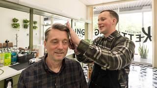  Classic Haircut in Beautifully Preserved 1960s Ohio Barbershop  Kettering Barbering Company