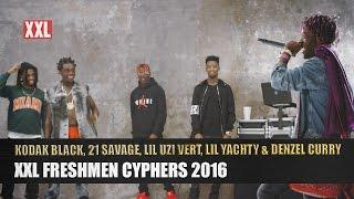 Kodak Black 21 Savage Lil Uzi Vert Lil Yachty & Denzel Currys 2016 XXL Freshmen Cypher