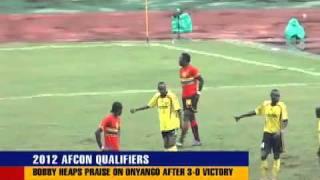 Uganda Cranes hammer Angola 3-0 at Namboole Fortress