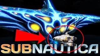 KING GHOST LEVIATHAN - LONGEST Creature  SUBNAUTICA Modded Series Episode 041000