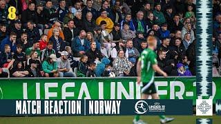 Match Reaction  Northern Ireland v Norway  U19 Euros