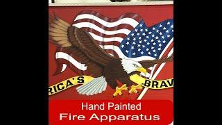 Hand Painted Fire Apparatus - HotRod Jen