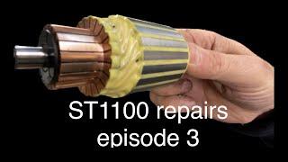 Honda ST1100 Pan European repairs - Starter Motor - Episode 3