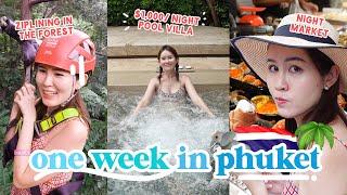 what i did in phuket thailand new waterpark cheapest haidilao 3d2n luxury villa  vlog