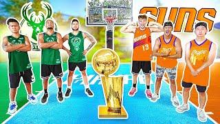 Suns vs Bucks NBA FINALS Basketball Challenges